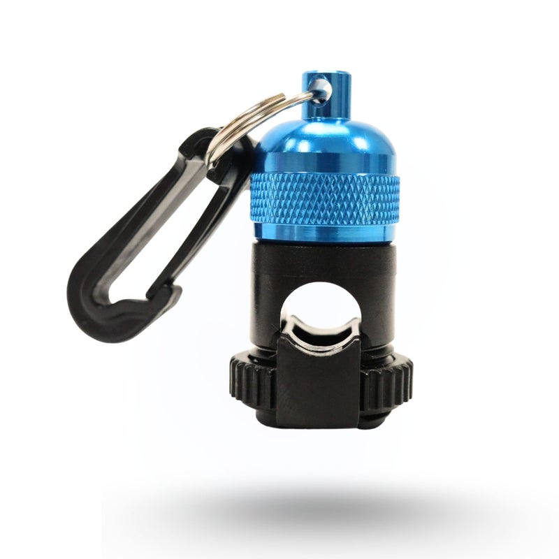 Scuba Choice Scuba Diving Magnetic Regulator Octopus Hose Holder Clip, Blue - Image 1
